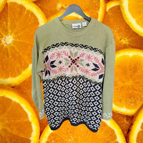 Paul Harris Design Crew Neck‎ Knit Sweater Size Medium - Picture 2 of 7